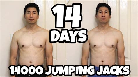 1000 jumping jacks a day results